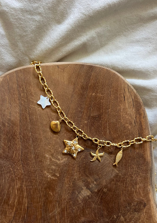 Collier charms star